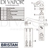 Bristan Java Dual Flow Easyfit Sink Mixer Tap Spares